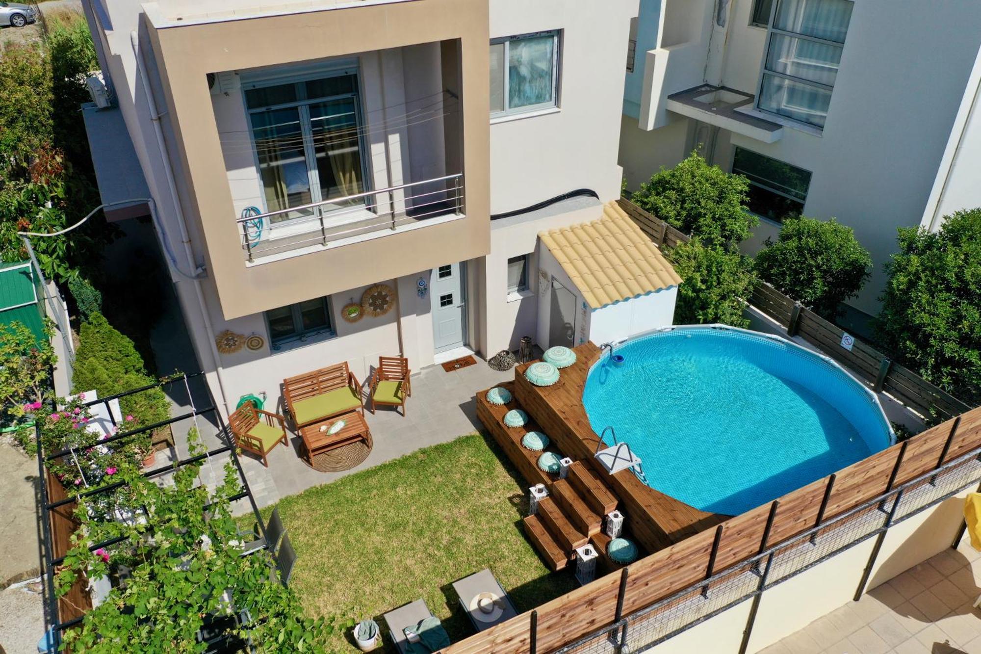 Dionysus Seaside Villa 伊利索斯 外观 照片